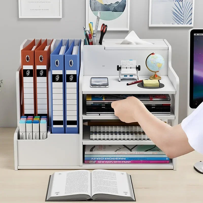 SWANS Multifunctional Desktop Storage Drawer & Organizer Desktop Drawer Organizer SWANS