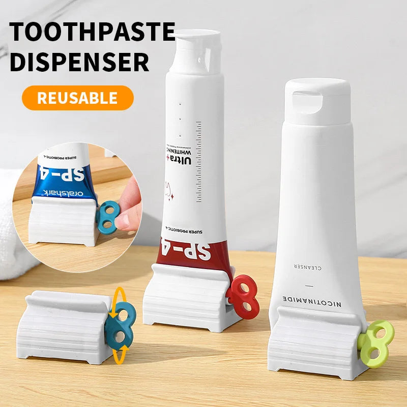 Toothpaste Tube Squeezer Rolling Dispenser Holder Toothpaste Tube Squeezer SWANS