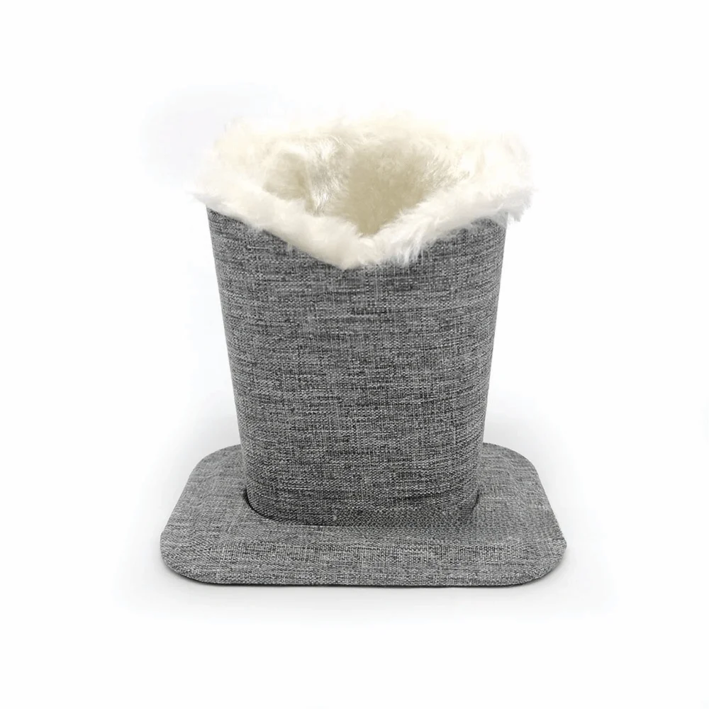 Linen Eyeglass Holder – Anti-Scratch Soft Lined Glasses Case Eyeglass Holder Case SWANS Grey