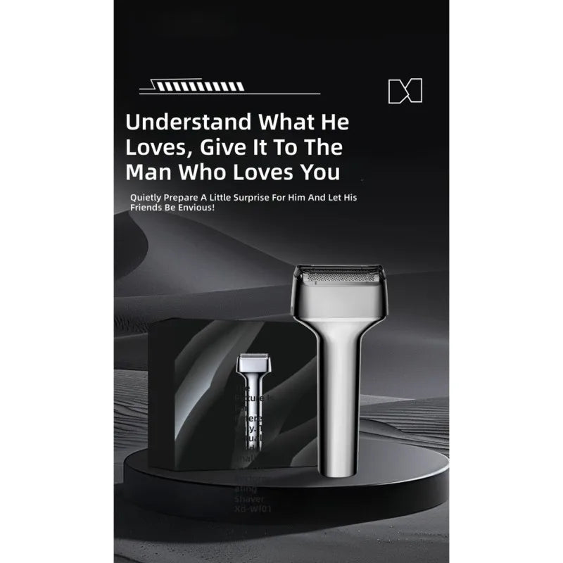 SWANS Men's Electric Shaver USB Rechargeable Wet Dry Trimmer Electric Shaver SWANS As Shown USB Type-C