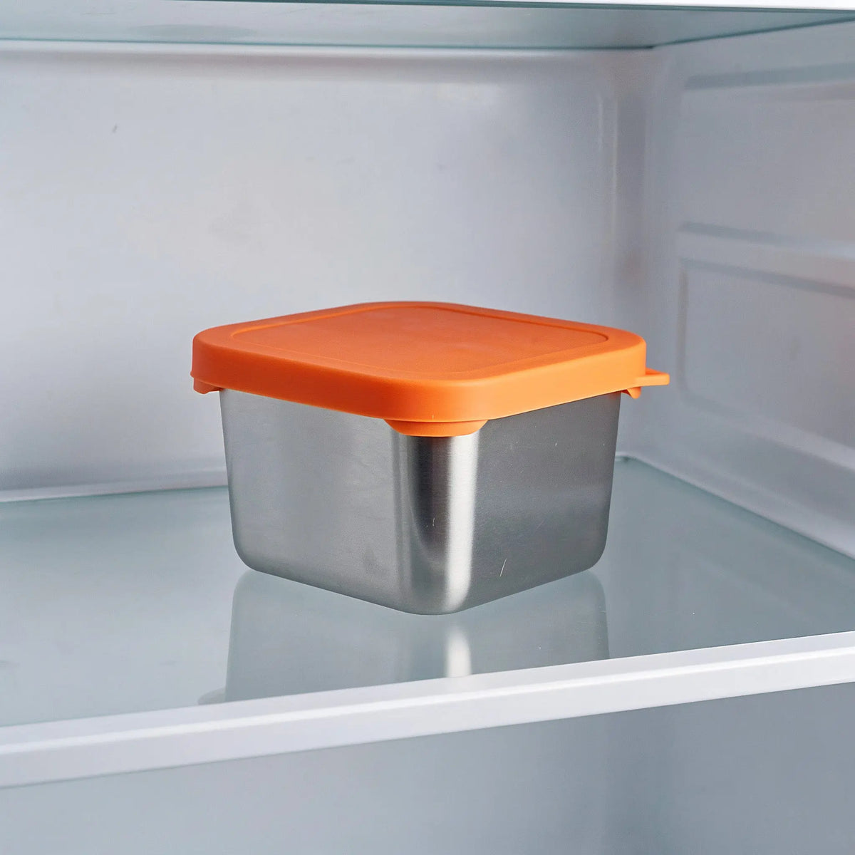 2-Pack Stainless Steel Sauce Containers – Leakproof Silicone Lid Food Storage Containers SWANS