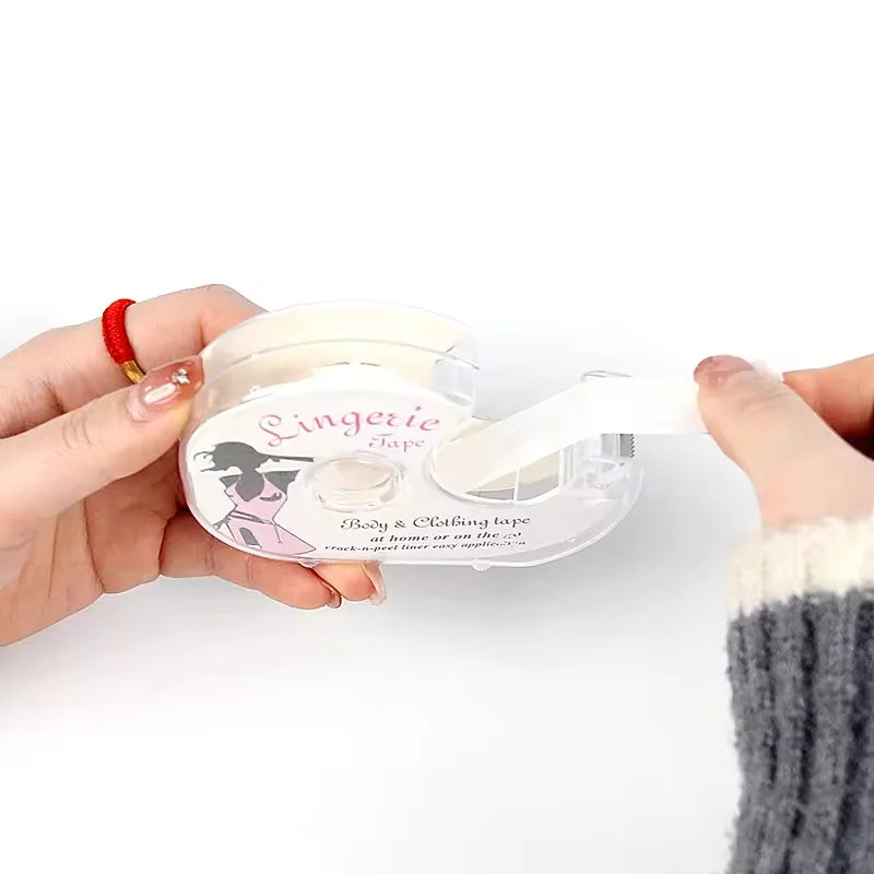 Women's Double-Sided Fashion Tape – 5 Rolls Clothing Body Tape Fashion Clothing Tape SWANS