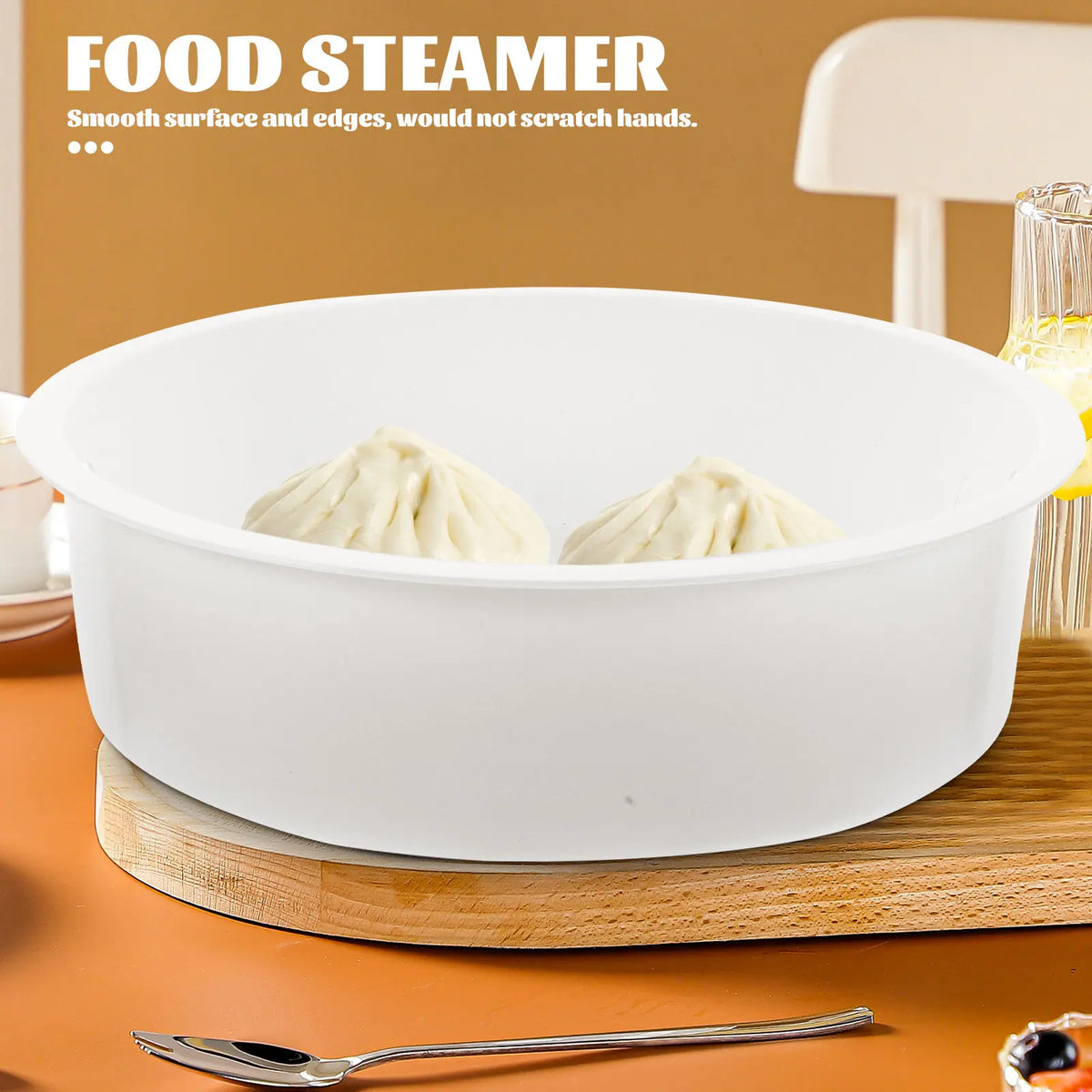 5L Stackable Steamer Basket – Dumplings, Dim Sum & Veggies Food Steamer Basket SWANS