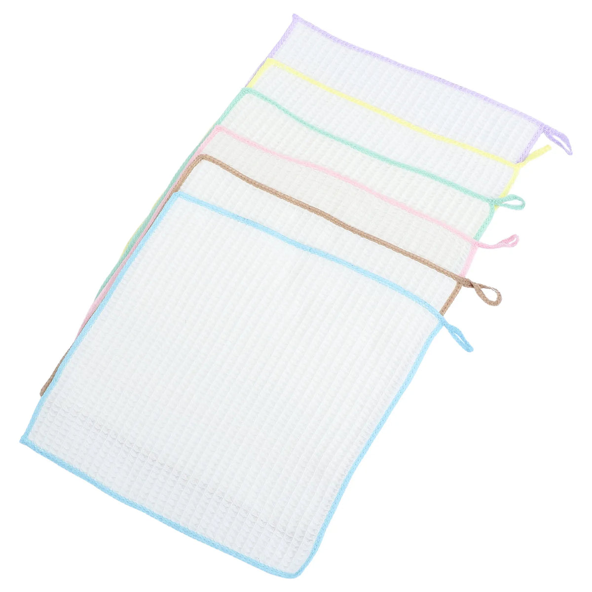 6-Pack Waffle Weave Microfiber Dish Cloths – Quick-Dry Kitchen Kitchen Dish Cloths SWANS