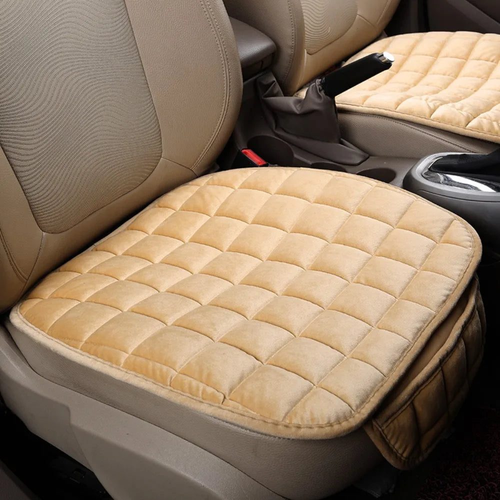 Universal Anti-Slip Car Seat Cover & Cushion Protector Car Seat Cover SWANS Beige
