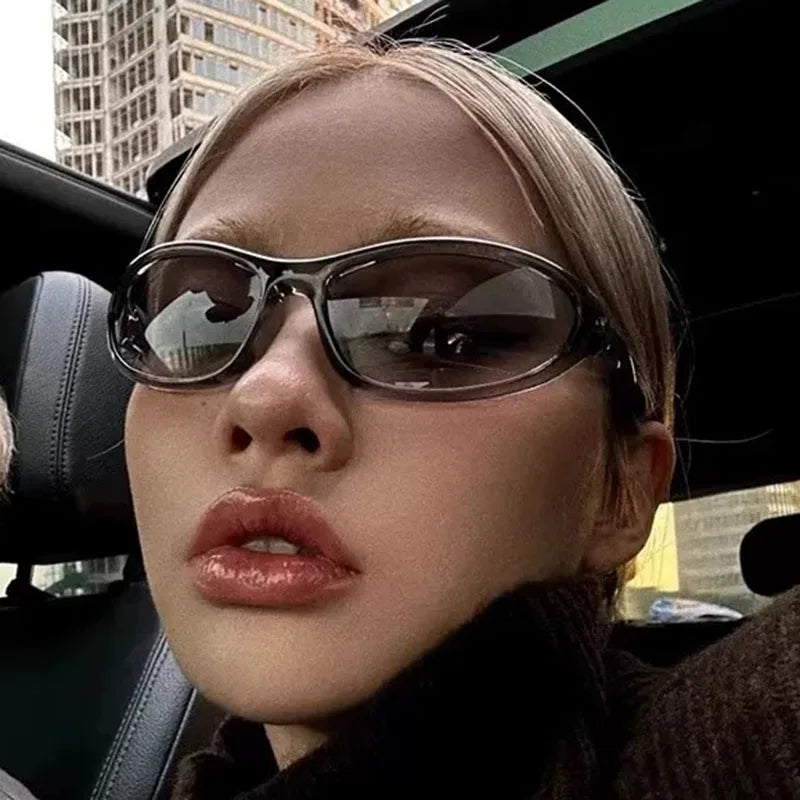 Y2K Cat Eye Sunglasses UV400 – Punk & Hip Hop Style Shades Fashion Sunglasses SWANS
