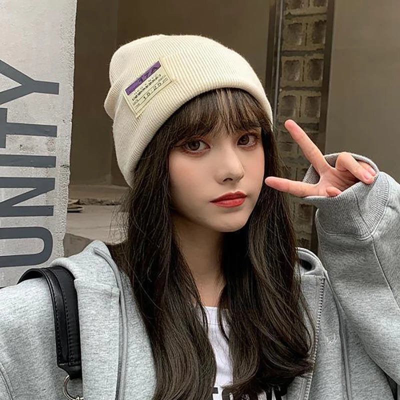 Unisex Knit Beanie Hat – Soft Warm Winter Skullcap Knit Beanie Hat SWANS
