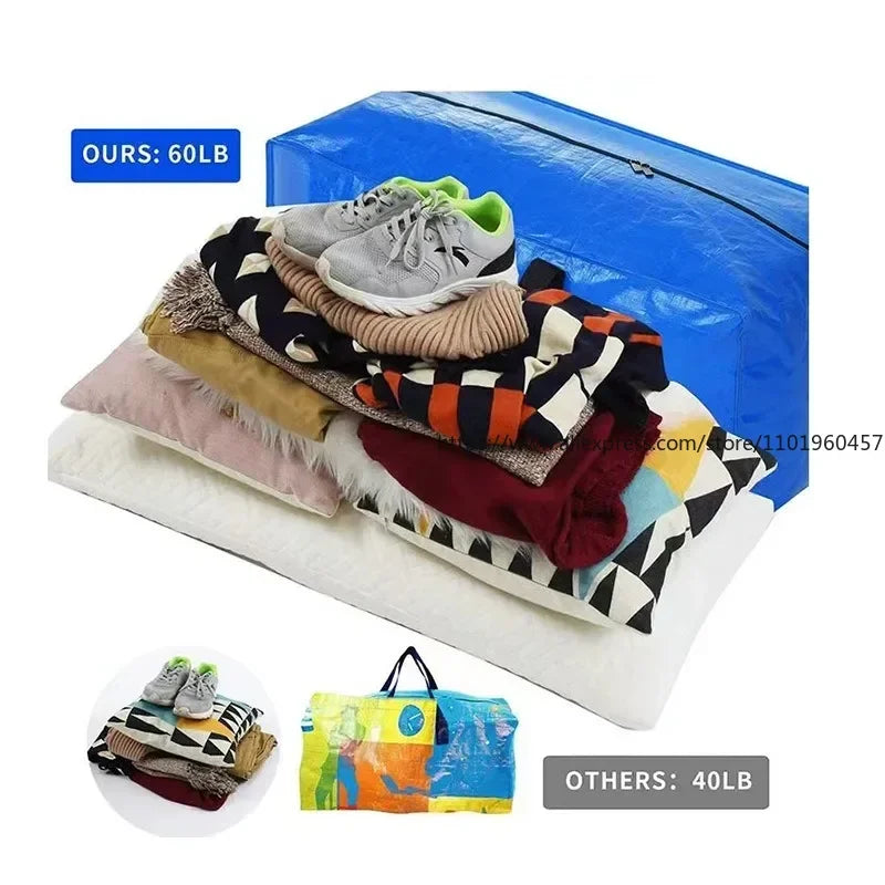 Heavy Duty Extra Large Storage Bag w/ Backpack Straps & Handles Large Storage Bag SWANS