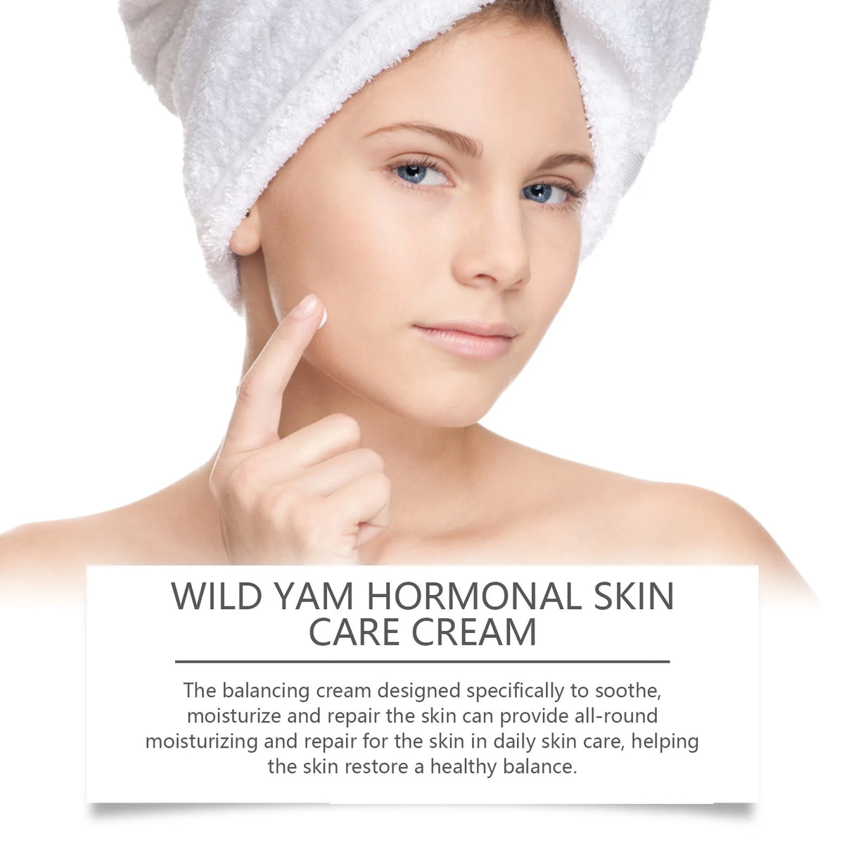Wild Yam Cream – Moisturizing Brightening Firming Face Cream 60g Face Moisturizer Cream SWANS