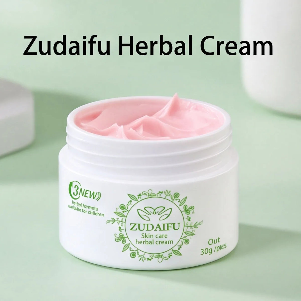 ZUDAIFU Herbal Body Cream 30g | Daily Moisturizing Skin Care Herbal Body Cream SWANS