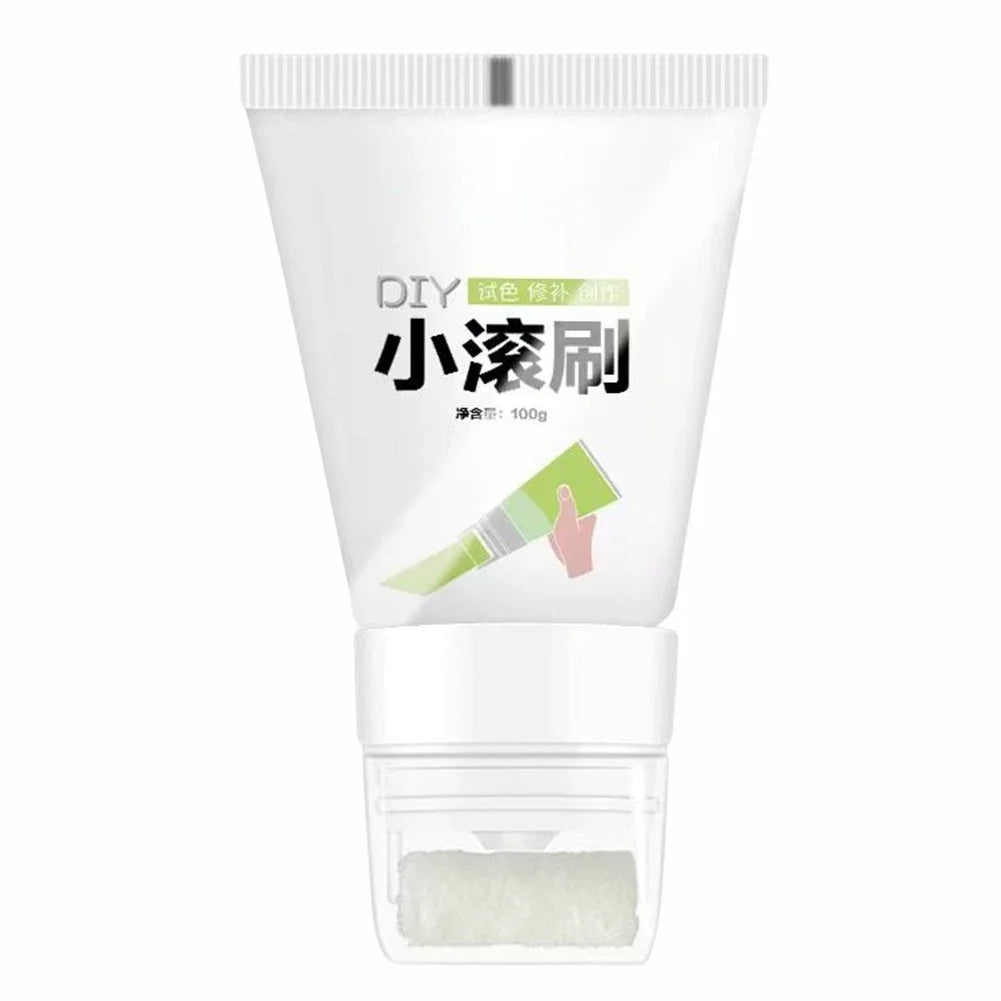 Wall Repair Paint with Roller Brush – Eco-Friendly 100g Touch-Up Wall Repair Paint SWANS