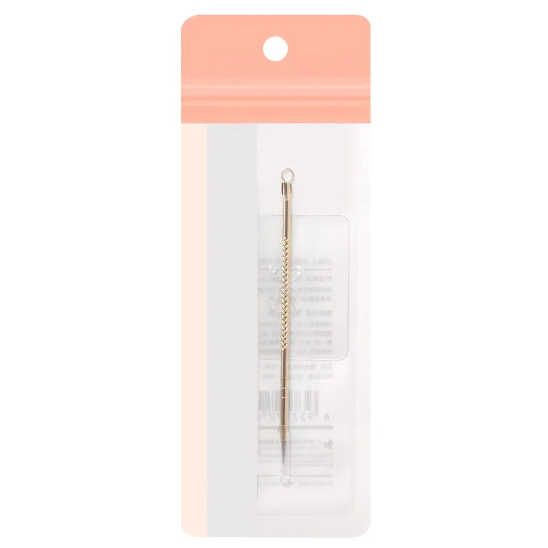 Stainless Steel Double-Headed Blackhead Extractor Tool Skin Extractor Tool SWANS