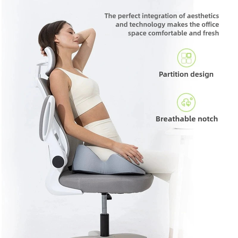 SWANS Ergonomic Memory Foam Butterfly Seat Cushion | Office & Car Memory Foam Seat Cushion SWANS