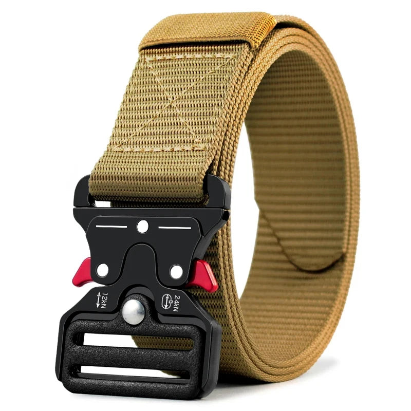 Unisex Outdoor Canvas Nylon Belt – Sports & Jeans 3.8cm Canvas Nylon Belt SWANS