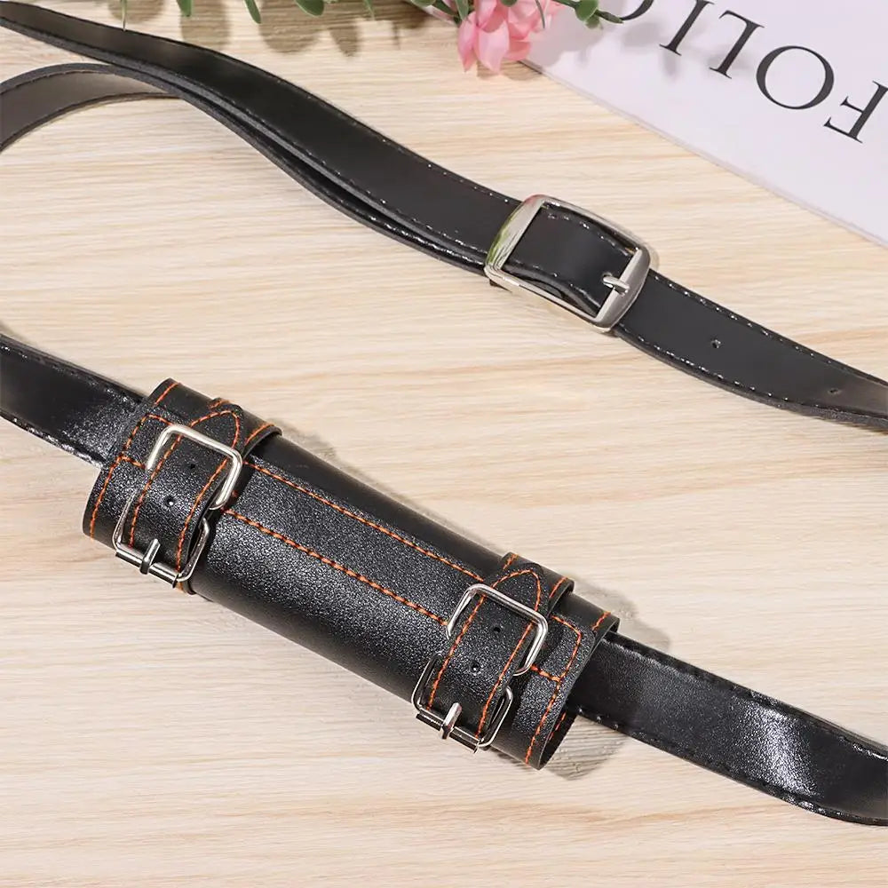 PU Leather Katana Belt – Sword Waist Sheath Scabbard Holder Sword Costume Belt SWANS
