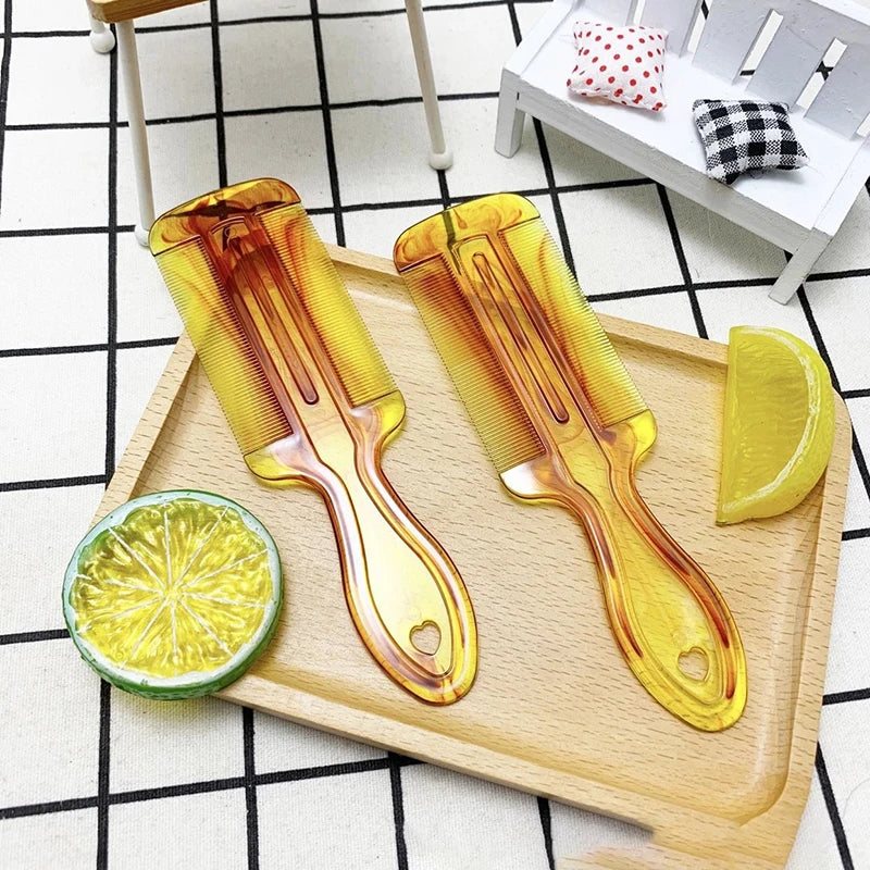 SWANS Double-Sided Fine Tooth Lice & Dandruff Comb Fine Tooth Hair Comb SWANS