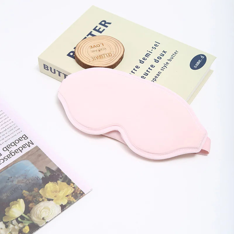 SWANS 3D Contoured Sleep Eye Mask – 100% Light Blocking Sleep Eye Mask SWANS Pink