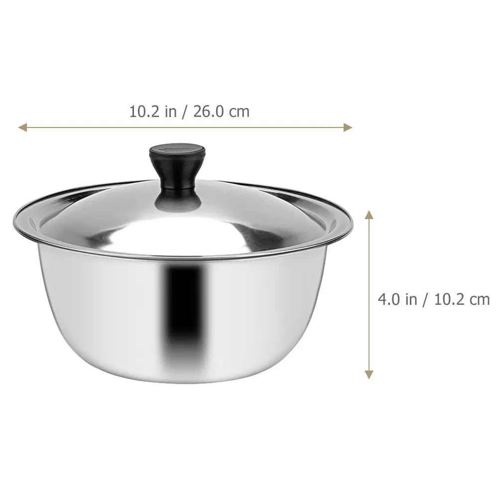 SWANS Deep Stainless Steel Mixing Bowl – Multi-Function Kitchen Basin Mixing Bowl SWANS