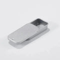 SWANS Tin Box – Portable Metal Candy & Mini Storage Container Metal Storage Tin SWANS Silver