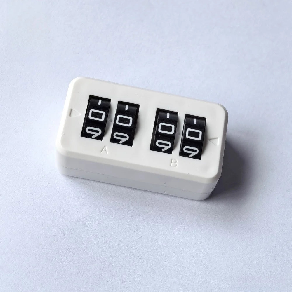 4-Digit Board Game Score Tracker – Rotating Life Counter Dials Game Score Tracker SWANS
