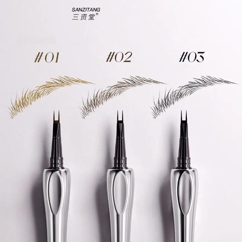 SANZITANG Liquid Eyebrow Pencil – Waterproof Brow Definer Liquid Eyebrow Pencil SWANS