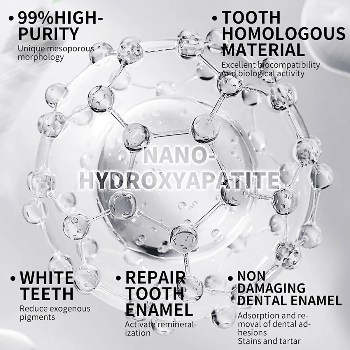 SWANS 7.5% Hydroxyapatite Toothpaste – Enamel & Sensitive Care Hydroxyapatite Toothpaste SWANS