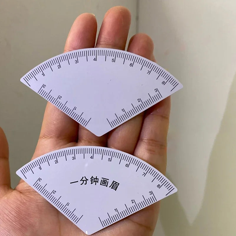 Eyebrow Mapping Ruler – Microblading Shaping Design Tool Eyebrow Mapping Tool SWANS