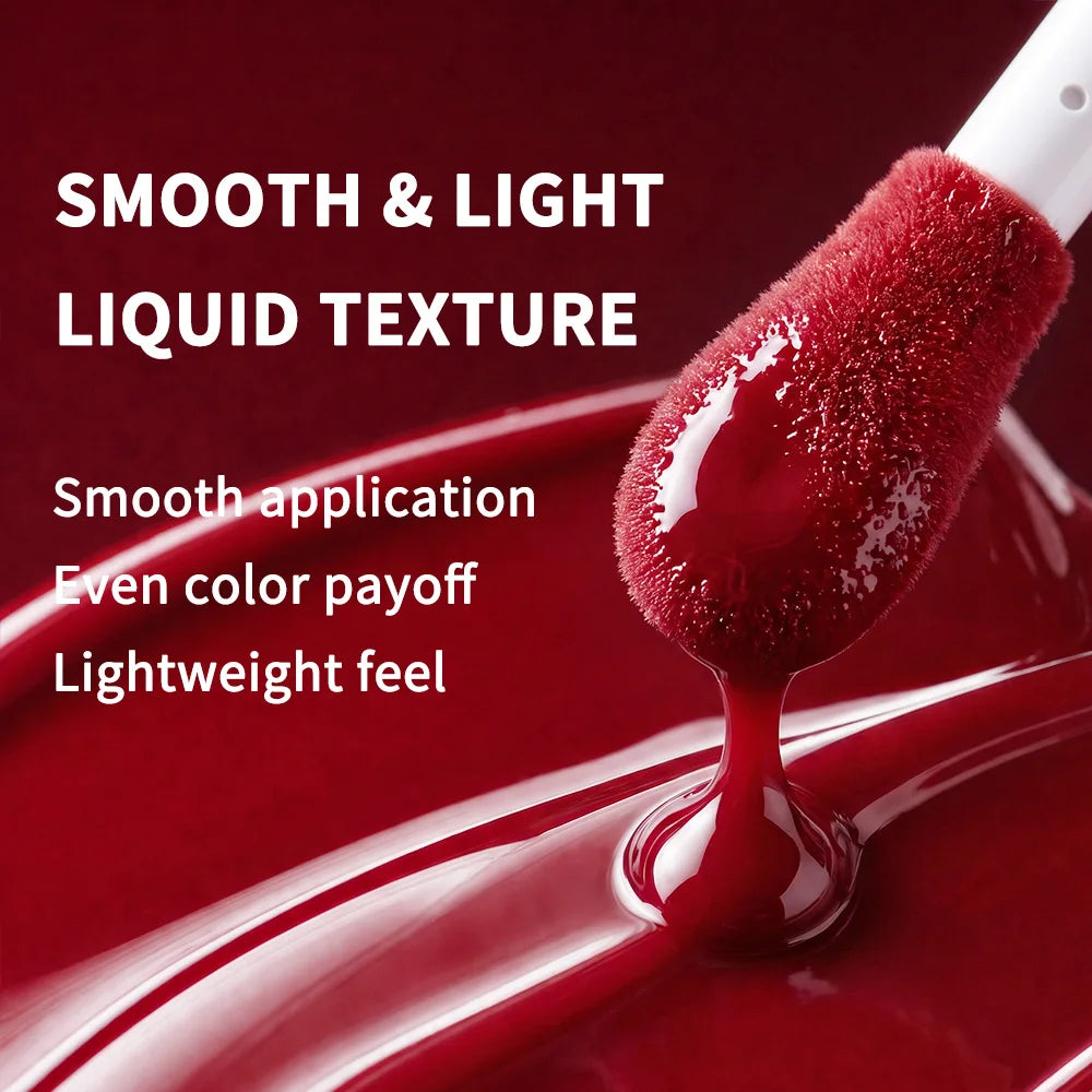 Danchel Mirror Shine Lip Tint – Waterproof Glossy Lacquer 10ml Glossy Lip Tint SWANS