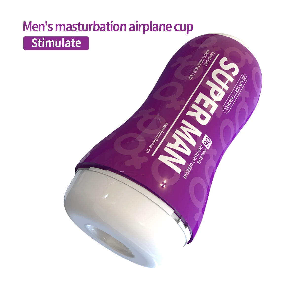 Men's Transparent Pocket Stroker Cup – Soft TPE Vacuum Male Stroker Cup SWANS E