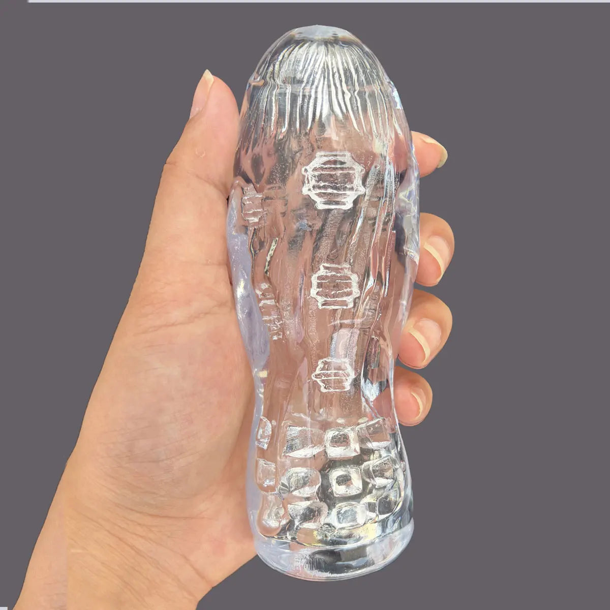 Transparent Vacuum Pocket Stroker – Soft TPE Male Pleasure Cup Male Pleasure Stroker SWANS