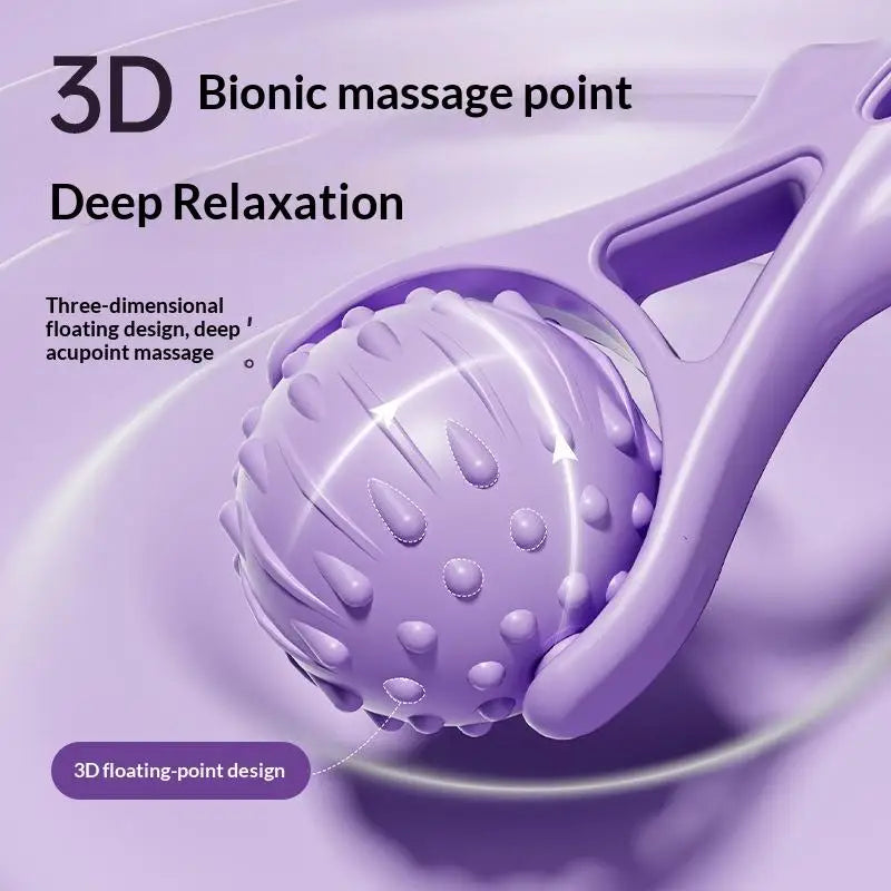 YOVIP Handheld Roller Massager & Massage Ball – Arm Leg Body Handheld Roller Massager SWANS