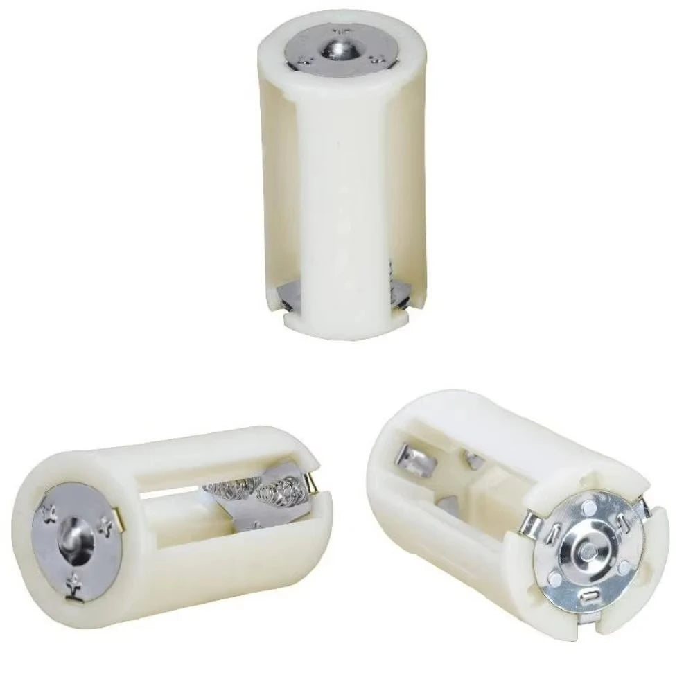 AA to D Battery Adapter Converter Case 4/8 Pack Battery Adapter Case SWANS