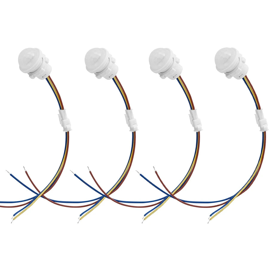 PIR Motion Sensor Light Switch 85-265V – Auto On/Off Motion Sensor Switch SWANS 4 pieces
