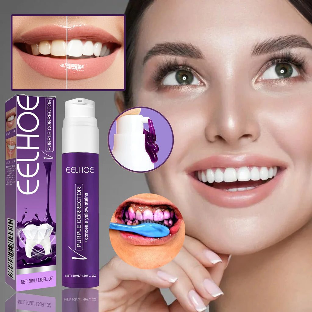 SWANS V34 Purple Toothpaste – Whitening & Stain Removal Whitening Toothpaste SWANS