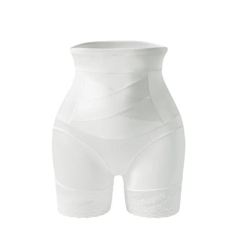 Women's High Waist Shapewear Shorts – Tummy Control & Butt Lifter Shapewear Shorts SWANS 8830WHITE XL
