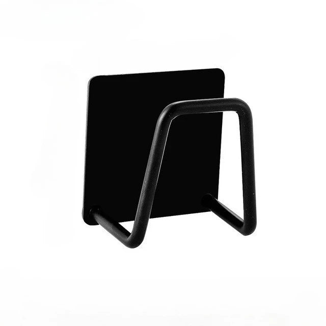 SWANS 304 Stainless Steel Kitchen Sink Sponge Holder & Drainer Sink Sponge Holder SWANS black 1pc