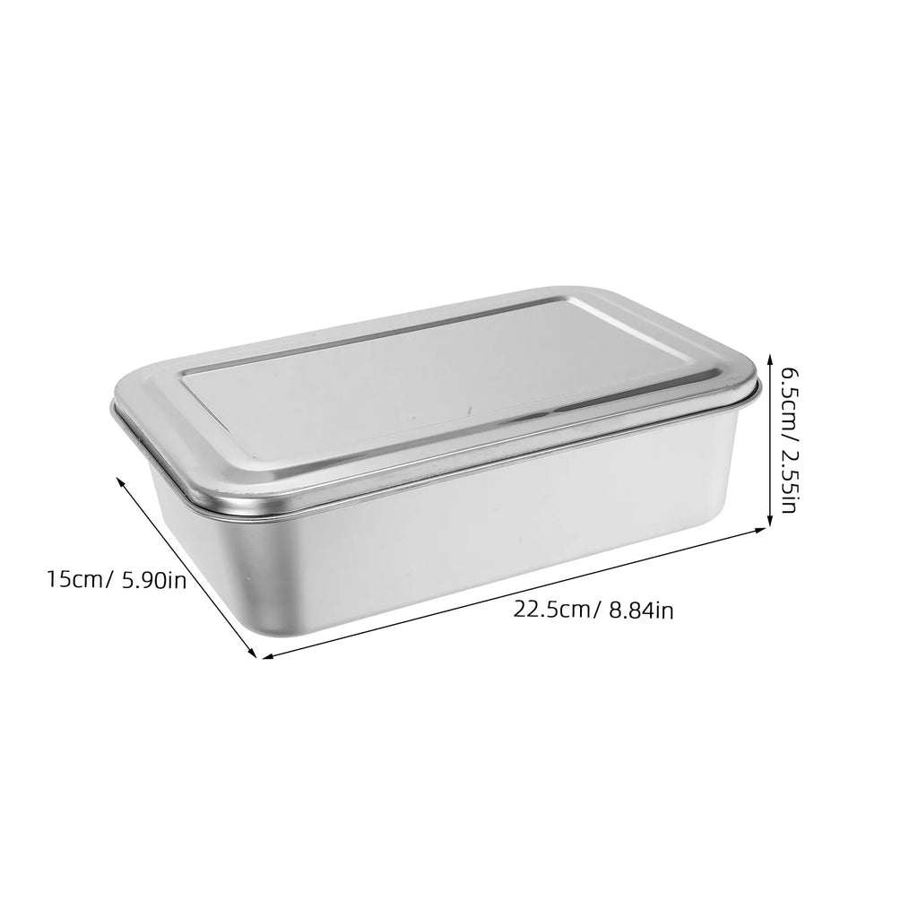 SWANS Stainless Steel Baking Dish with Lid | Tiramisu & Lasagna Pan Baking Dish with Lid SWANS