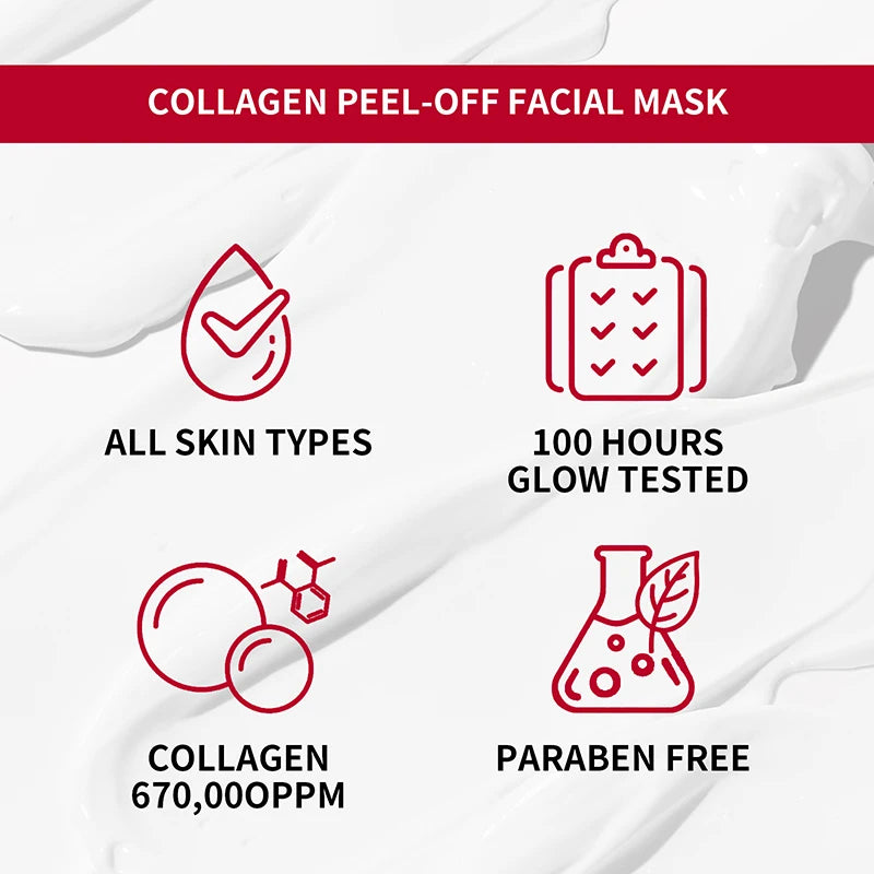 SWANS Collagen Peel-Off Mask – Hydrating & Firming 50ml Peel-Off Face Mask SWANS