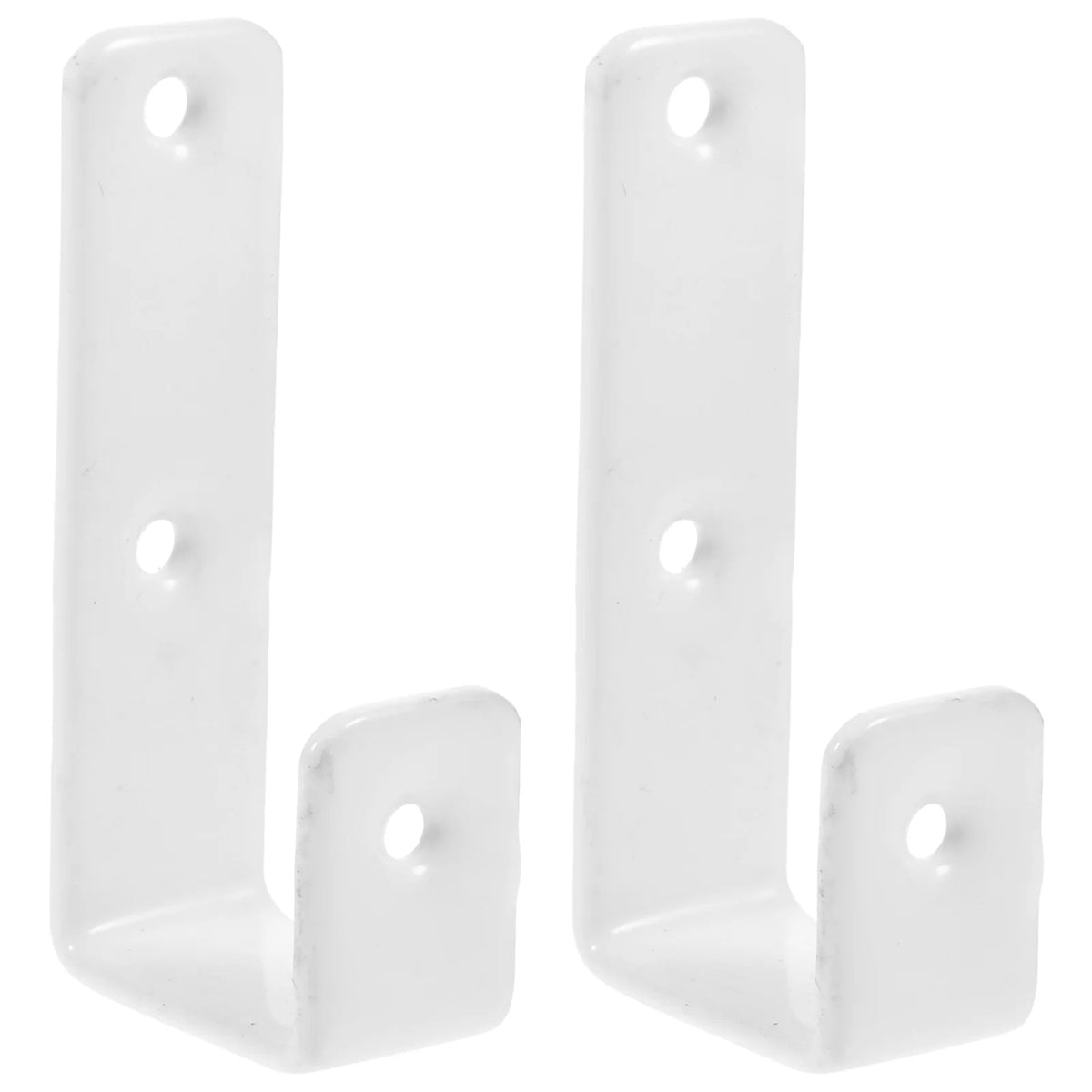 Bunk Bed Ladder Hook Bracket Set – Iron Fixing Hooks Bed Ladder Bracket SWANS White