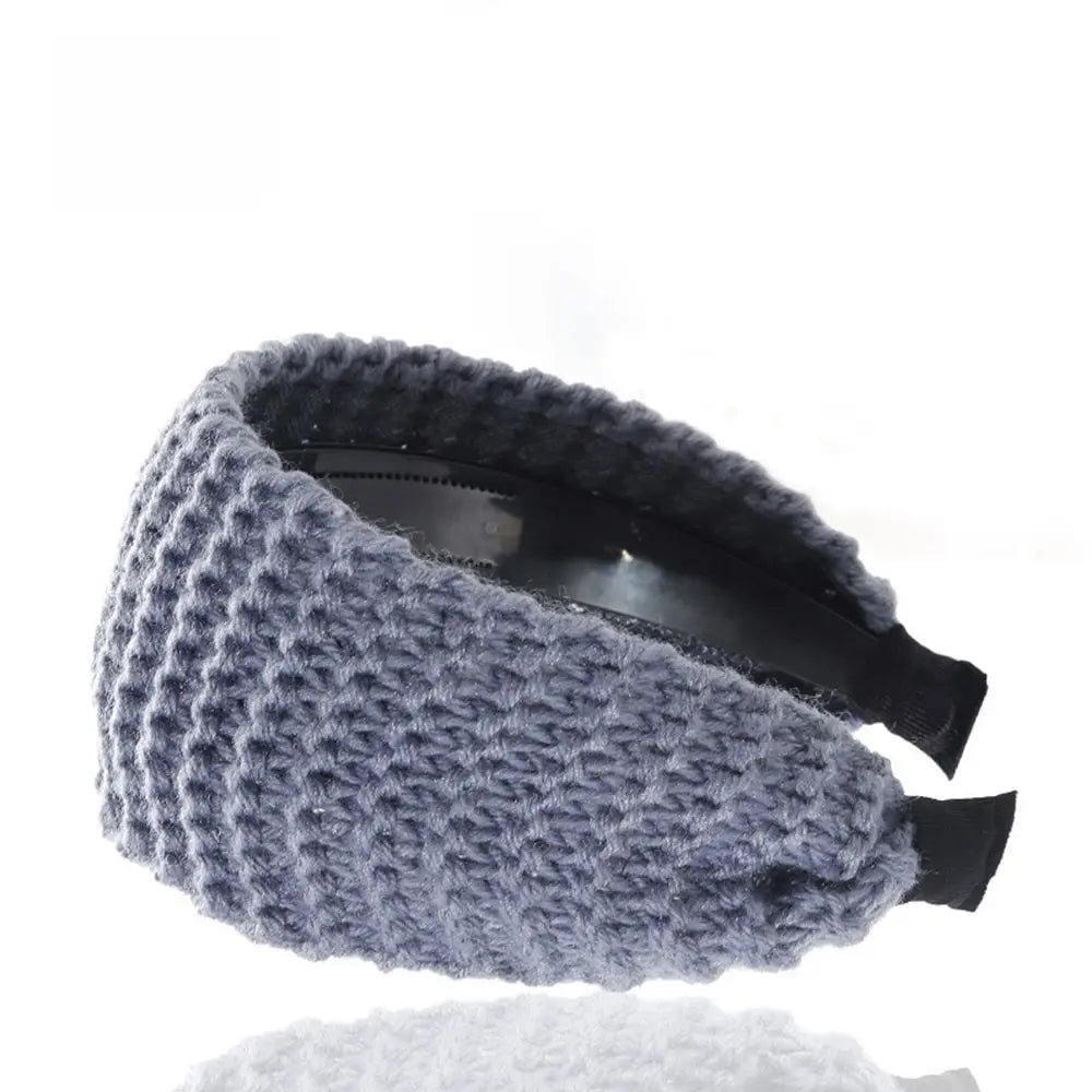 Women's Knitted Headband – Warm Wool Head Wrap Accessory Knitted Headband SWANS