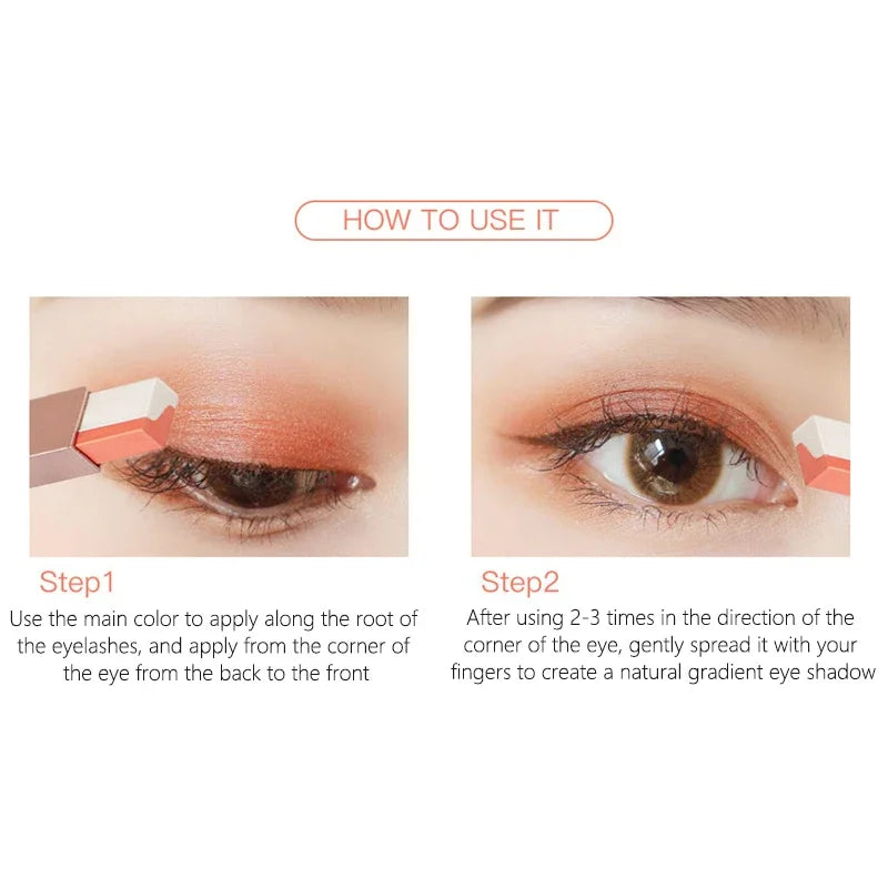 Double Color Eyeshadow Stick – Glitter, Shimmer & Matte Eyeshadow Stick SWANS
