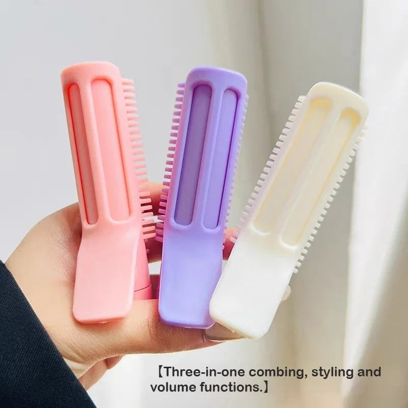 2-in-1 Hair Root Volumizing Clip & Curling Roller Comb Hair Styling Comb SWANS