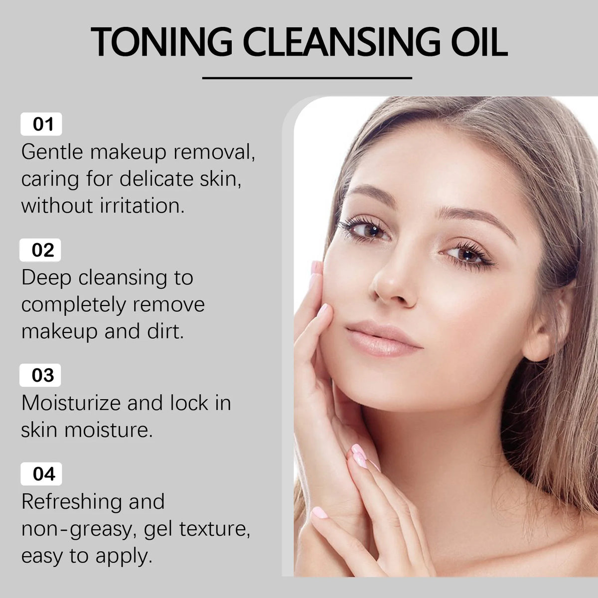WEST MONTH Citrus Facial Cleansing Oil – Makeup Remover 100ml Facial Cleansing Oil SWANS