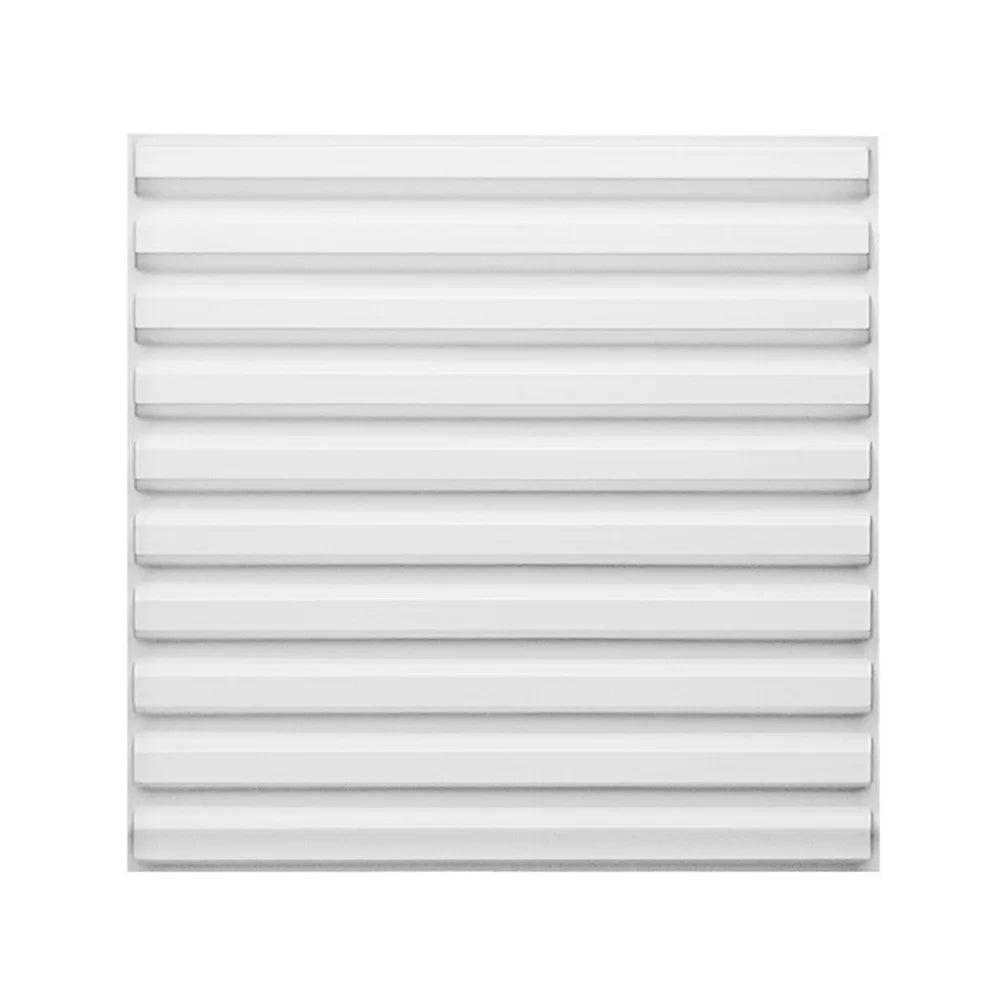 White 3D PVC Wall Panel 50x50cm – Embossed Photography Backdrop Photography Backdrop Panel SWANS 4