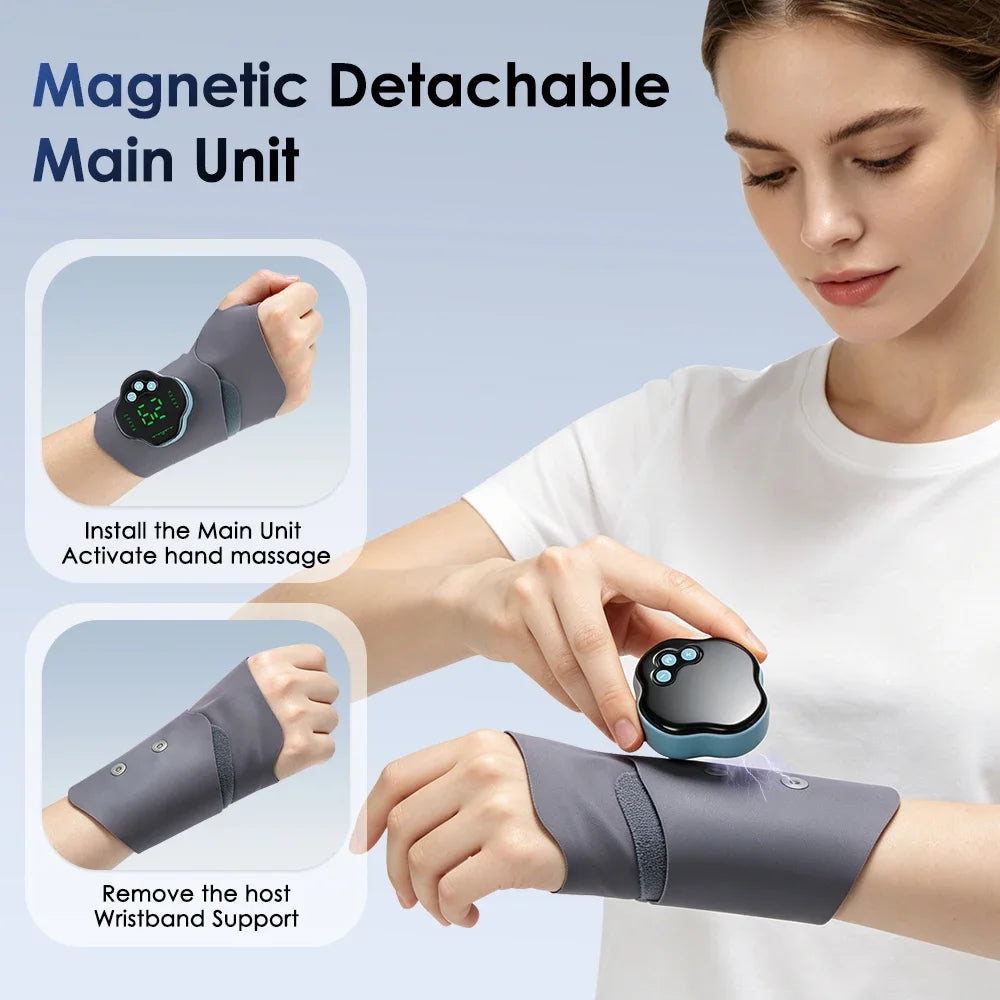 EMS Microcurrent Wrist Massager – 10 Modes & 29 Levels EMS Wrist Massager SWANS