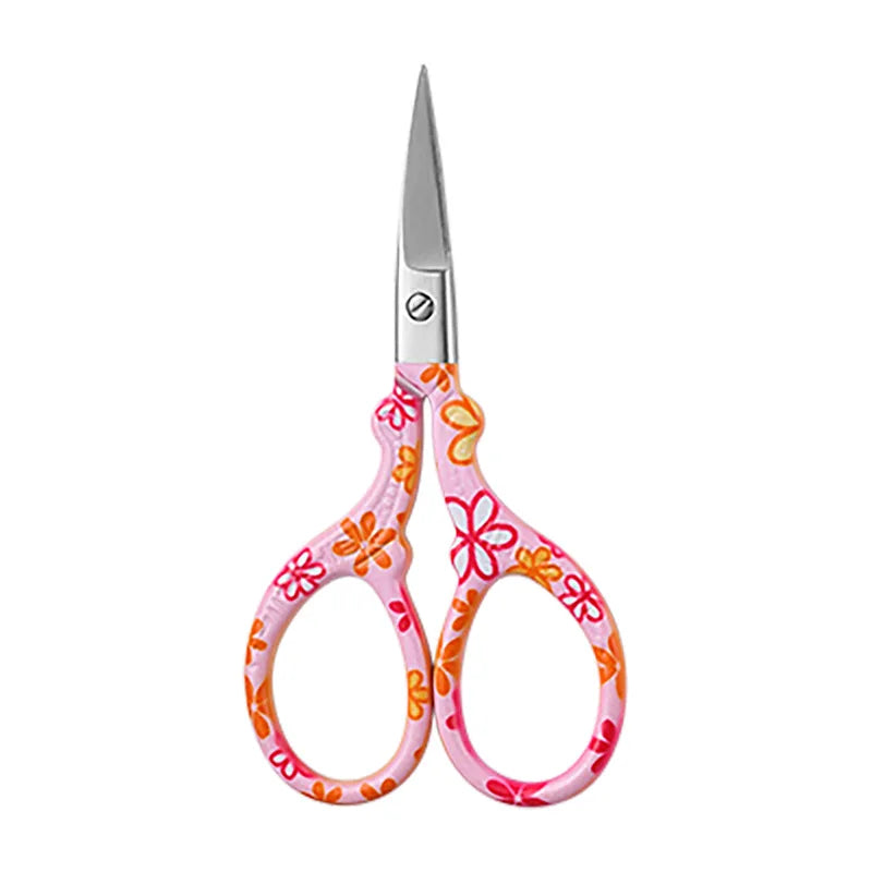 SWANS Stork Embroidery Scissors 3.58" Stainless Steel – Crafting Embroidery Scissors SWANS Pink-1PC