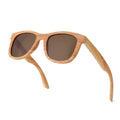 Krokodil UV400 Wood Frame Oval Sunglasses – Men & Women UV400 Sunglasses SWANS B