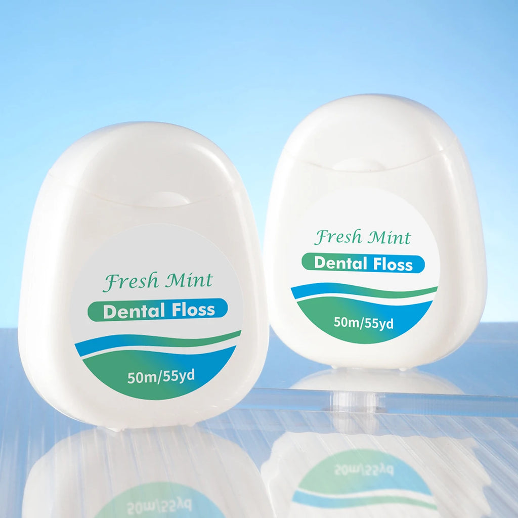 SWANS Mint Dental Floss Roll 50M | 3, 6 & 12 Pack Dental Floss Roll SWANS