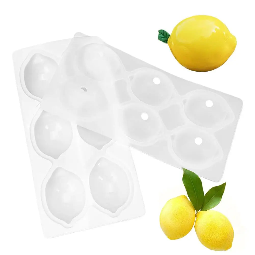SWANS 3D Lemon Silicone Mold – Mousse, Cake & Dessert Baking Silicone Baking Mold SWANS