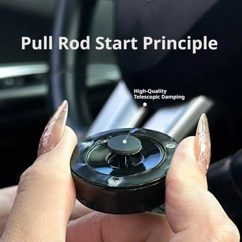 Aluminum Car Start Button Cover – Universal Push-Start Decor Car Button Cover SWANS